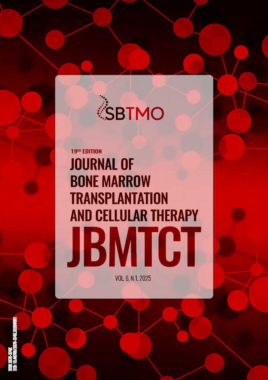 					View Vol. 6 No. 1 (2025): Journal of Bone Marrow Transplantation and Cellular Therapy
				
